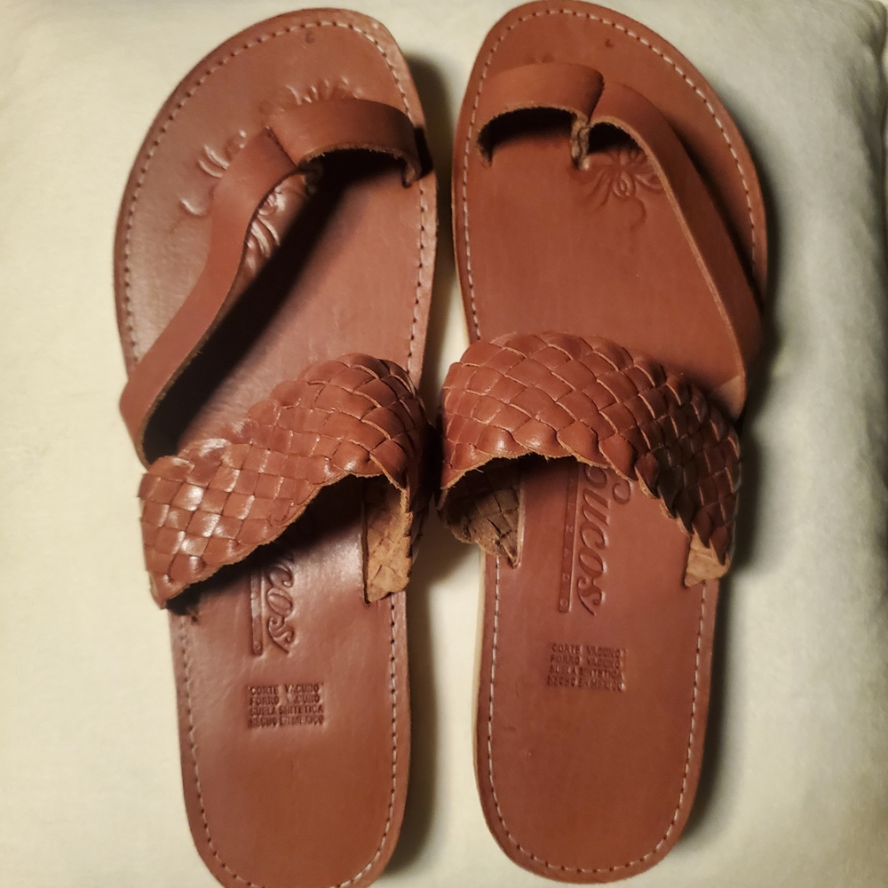 HANDMADE IN MEXICO  Cucos Leather Sandals